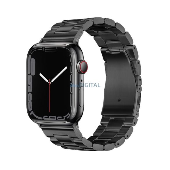 FORCELL F-DESIGN FA10 szíj Apple Watch 42/44/45/49mm fekete