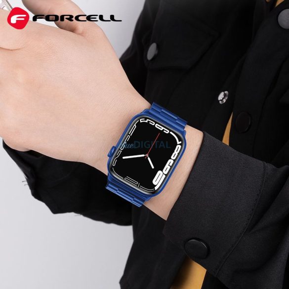 FORCELL F-DESIGN FA10 szíj Apple Watch 38/40/41mm kék