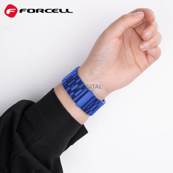 FORCELL F-DESIGN FA10 szíj Apple Watch 42/44/45/49mm kék