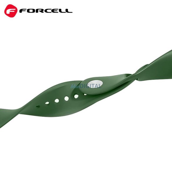FORCELL F-DESIGN FA01 szíj Apple Watch 38/40/41mm zöld