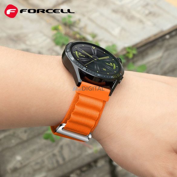 FORCELL F-DESIGN FS05 szíj Samsung Watch 22mm narancssárga