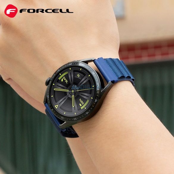 FORCELL F-DESIGN FS05 szíj Samsung Watch 22mm sötét tengerészkék