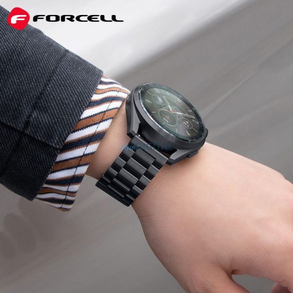 FORCELL F-DESIGN FS06 szíj Samsung Watch 20mm fekete