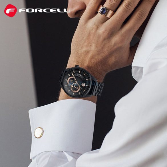 FORCELL F-DESIGN FS06 szíj Samsung Watch 20mm fekete