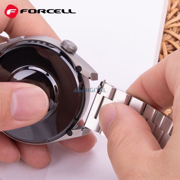 FORCELL F-DESIGN FS06 szíj Samsung Watch 20mm ezüst