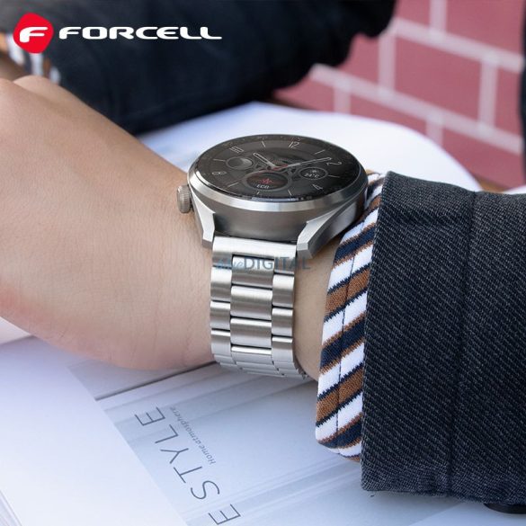 FORCELL F-DESIGN FS06 szíj Samsung Watch 20mm ezüst