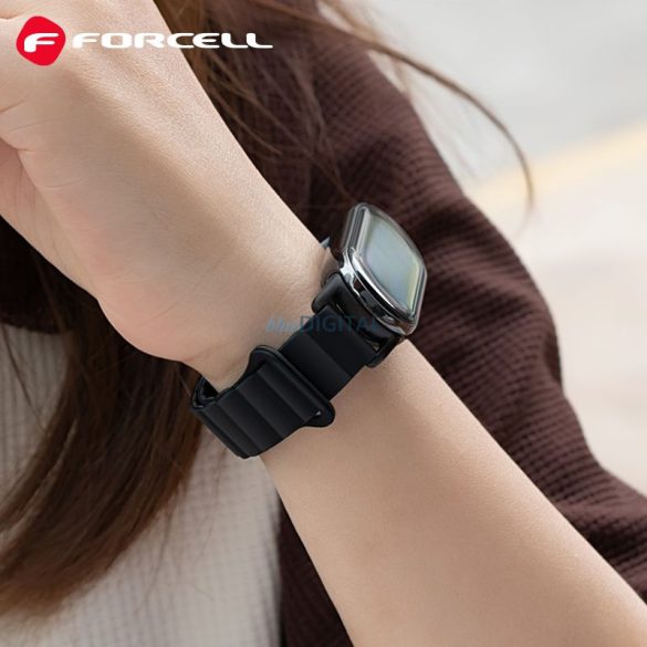 FORCELL F-DESIGN FX8 szíj Xiaomi Mi Band 8 fekete