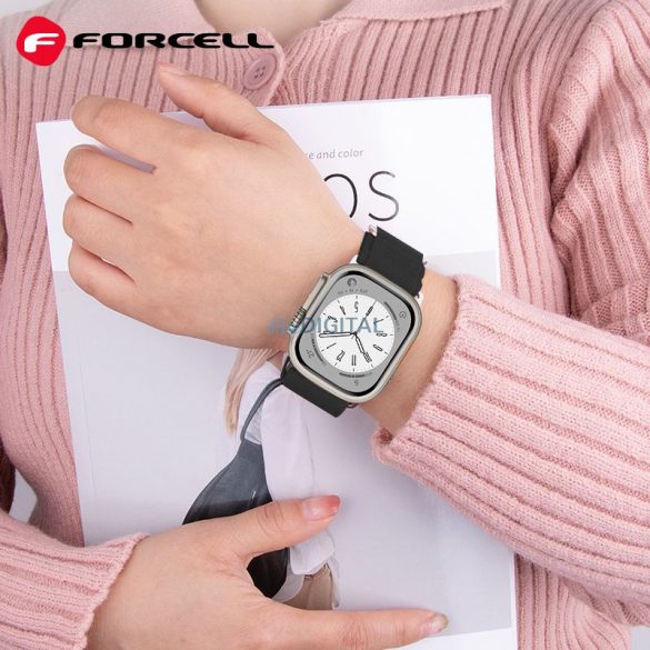 FORCELL F-DESIGN FA13 szíj Apple Watch 38/40/41mm fekete