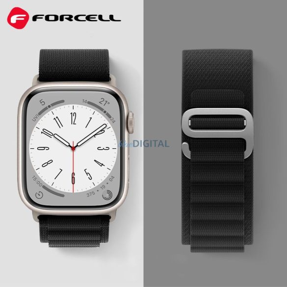 FORCELL F-DESIGN FA13 szíj Apple Watch 38/40/41mm fekete