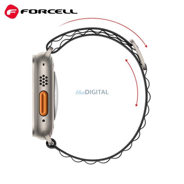 FORCELL F-DESIGN FA13 szíj Apple Watch 38/40/41mm fekete