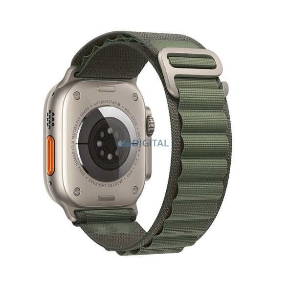 FORCELL F-DESIGN FA13 szíj Apple Watch 42/44/45/49mm zöld