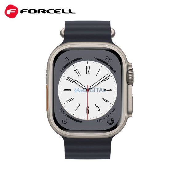 FORCELL F-DESIGN FA12 szíj Apple Watch 38/40/41mm fekete