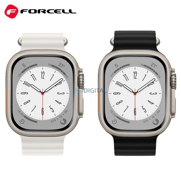 FORCELL F-DESIGN FA12 szíj Apple Watch 38/40/41mm fekete