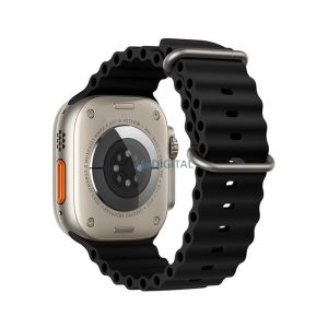 FORCELL F-DESIGN FA12 szíj Apple Watch 42/44/45/49mm fekete