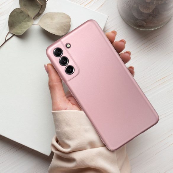 METALLIC tok Samsung  Galaxy S23 FE rózsaszínű