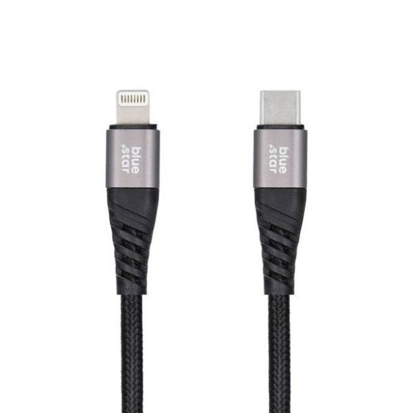 Adatkábel Blue Star - USB C Lightning csatlakozóra 2,4A