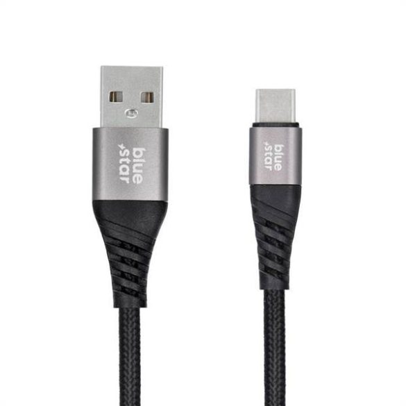 Adatkábel Blue Star - USB A és USB C csatlakozó 3A között