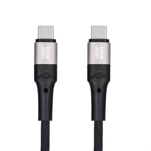 Adatkábel Blue Star - USB C-ről USB C csatlakozóra 3A 60W 2m