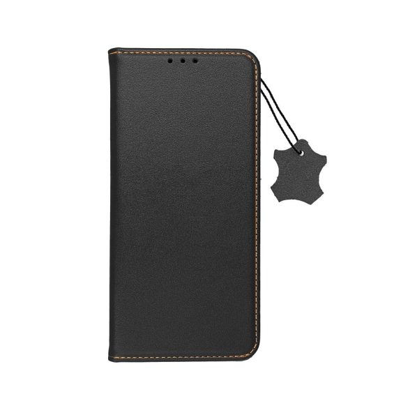 LEATHER könyvtok Xiaomi Redmi 12 4G / 12 5G fekete