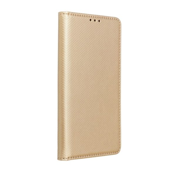 Smart Case Könyvtok Samsung  Galaxy S23 FE arany színben