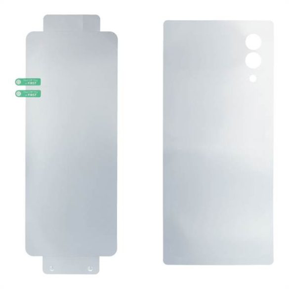 Teljes kijelzős LCD védő Samsung Galaxy Z Flip 5 készülékhez tok