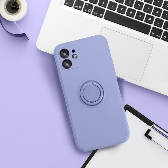 Szilikon gyűrűs tok XIAOMI Redmi NOTE 12S lila