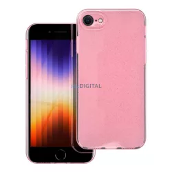   Átlátszó tok 2mm BLINK iPhone 7 / 8 / SE 2020/ SE 2022 rózsaszínű