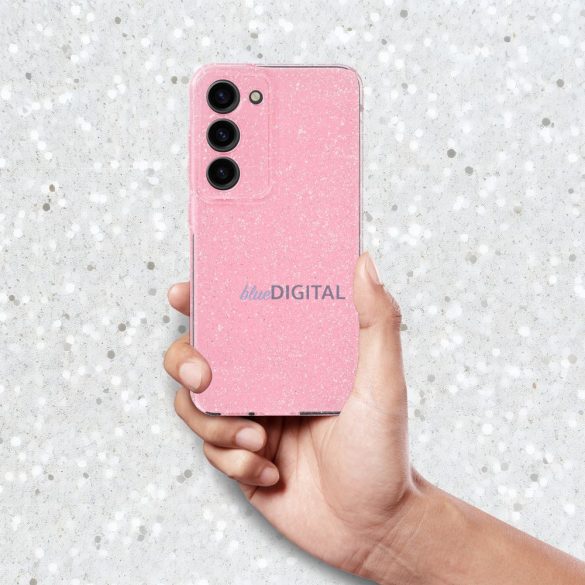 Átlátszó tok 2mm BLINK SAMSUNG Galaxy S23 rózsaszínű