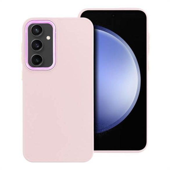 Keret tok Samsung Galaxy S23 FE por rózsaszínű