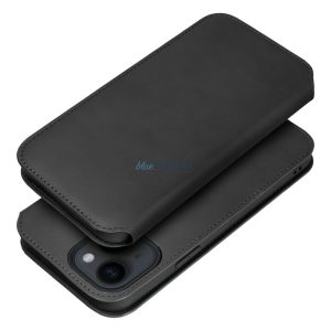 Dual Pocket Book case Samsung Galaxy S23 FE fekete tok