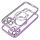 Electro Mag Cover tok MagSafe kompatibilis IPHONE 15 mélylila színű lilával