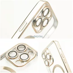   Electro Mag Cover tok MagSafe kompatibilis IPHONE 15 PRO arany színű