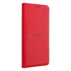Smart Case könyvtok Samsung A15 5G piros