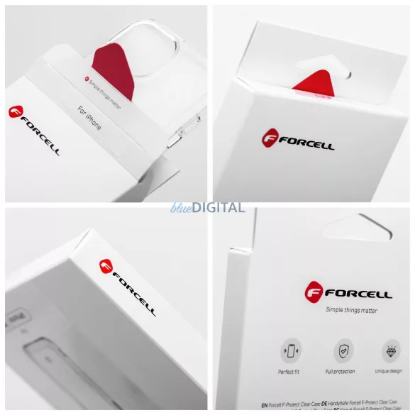FORCELL F-PROTECT átlátszó tok SAMSUNG Galaxy S23 FE átlátszó