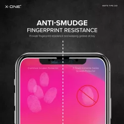   X-ONE Full Cover Extra erős átlátszó - iPhone 15 Plus edzett üveg 9H
