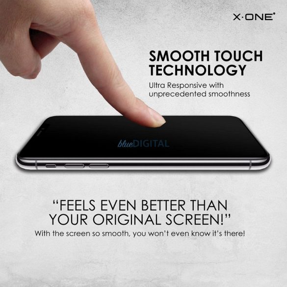 X-ONE Full Cover Extra erős matt - iPhone 15 edzett üveg 9H