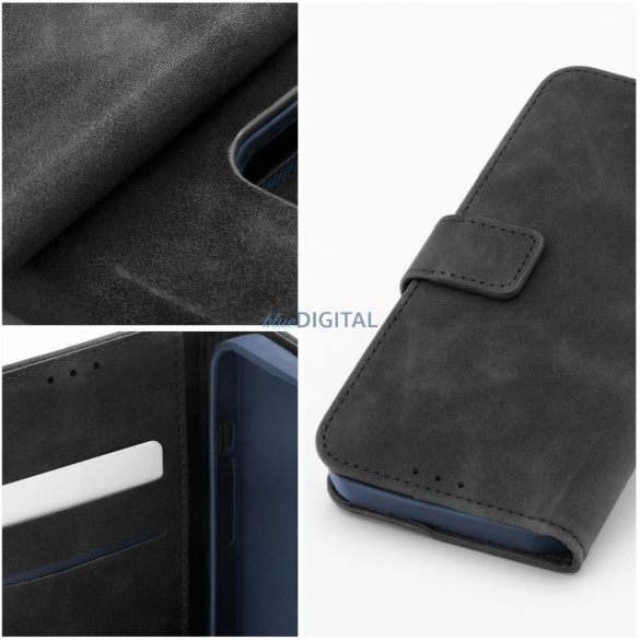 TENDER Book case SAMSUNG Galaxy S24 fekete tok