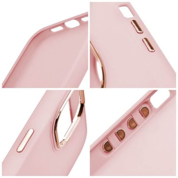 Frame Case SAMSUNG S24 Ultra por rózsaszínű tok