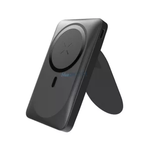 Forcell F10K2 F-Energy Magsafe kompatibilis powerbank kitámasztóval 10 000mAh 20W - fekete