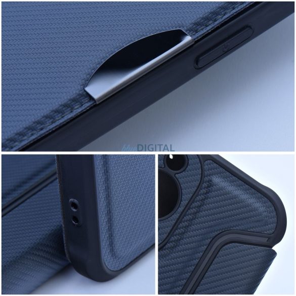 RAZOR Book Case Samsung S24 Ultra kék tok