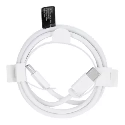   Kábel type-C - type-C 3.0 típusú PD 30W HD26 fehér 1 méter