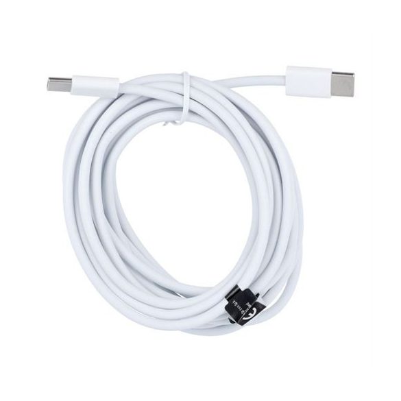 Type-C - Type-C kábel 3m 30W fehér