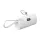 Forcell F-Energy Power Plug F5K3 Powerbank tápcsatlakozó 5000 mAh Lightning csatlakozóval PD 20W - fehér