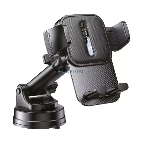 Forcell F-Grip Guardian autós tartó szélvédőre/műszerfalra - fekete