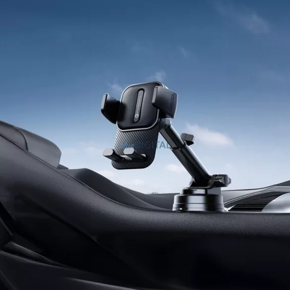 Forcell F-Grip Guardian autós tartó szélvédőre/műszerfalra - fekete