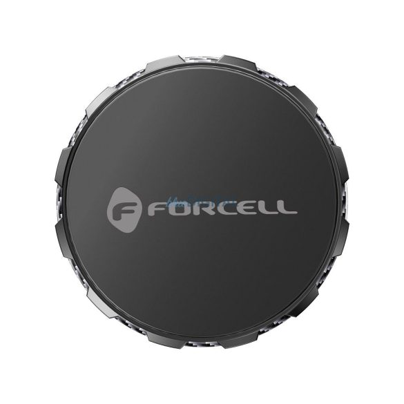 Forcell F-Grip MagFlex mágneses autós tartó a szélvédőre/műszerfalra/szellőzőnyílásra - fekete