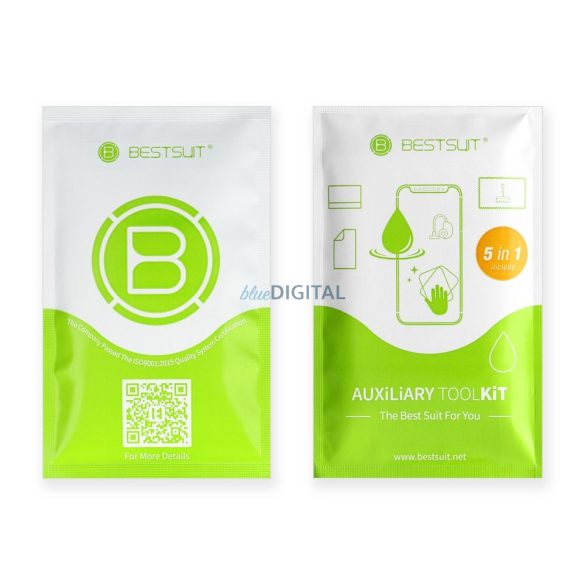 Bestsuit Rugalmas hibrid üveg 5D Samsung Galaxy S24 fekete