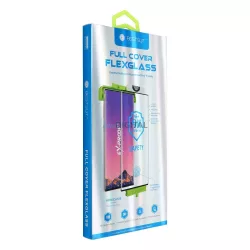   Bestsuit Rugalmas 5D Full Glue hibrid üveg Samsung Galaxy S24 Ultra fekete
