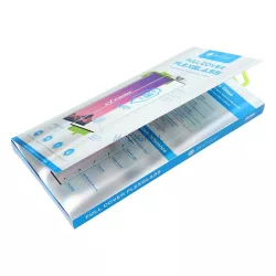   Bestsuit Rugalmas 5D Full Glue hibrid üveg Samsung Galaxy S24 Ultra fekete