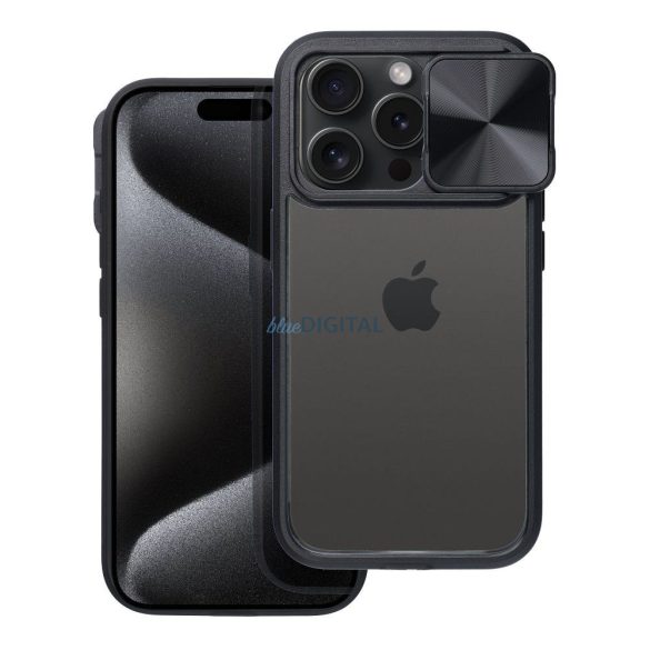 SLIDER iPhone X / XS fekete iPhone fekete tok